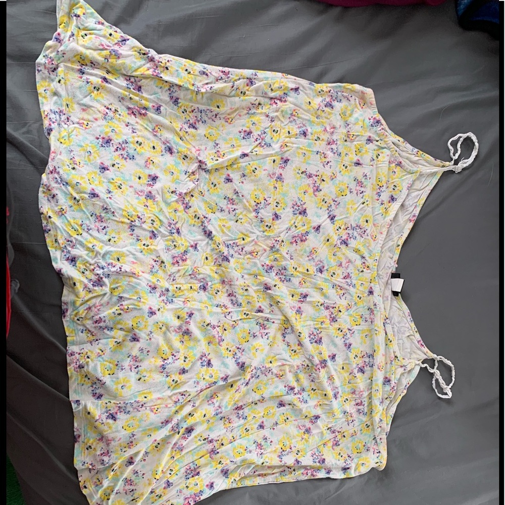 Flower tank top